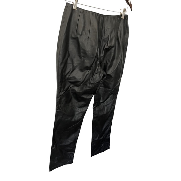 REVUE BLACK 100% LAMBS LEATHER LINED DRESS PANTS SIZE 6 - Picture 11 of 14